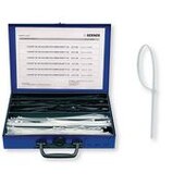 Coffret colliers languette acier inox 600 pièces